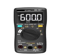 Multimetro digitale tascabile completamente automatico 102A con strumento da elettricista anti-ustione