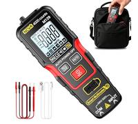 Multimetro digitale tester di corrente intelligente 4000 conti | Multimetro senza contatto per elettricista, circuito, tensione, resistenza, capacità, auto, casa, industria
