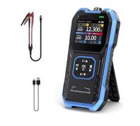 Multimetro Digitale, Tester di tensione e resistenza interna della batteria, tester for batteria auto, batterie AAA AA, 100 V 200 Ω, analizzatore digitale for batterie