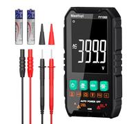 Multimetro Digitale, Tester Elettrico NCV, Multi-Tester Compatto e Intelligente, Vero RMS 4000 Conteggi, Protezione da Sovraccarico, Auto-range, Capacità, Continuità, Frequenza, Resistenza