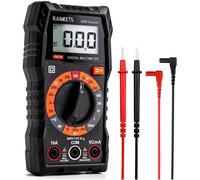 Multimetro digitale, tester portatile, 600V, resistente, compatto