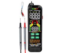 Multimetro digitale Tester professionale Misuratore di tensione CA CC Capacità Temp Rilevamento RMS reale Test elettrico Riparazione automobilistica Miglioramento domestico (ZL128B)