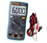 Multimetro Digitale TRMS 6000 Conteggi Tester Con Range Automatico Display LCD