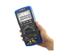 Multimetro Digitale True Auto Range 40000 Conteggi Misura Ohm Volt Amp Tester Condensatore Lettura Rapida Accurata Facile