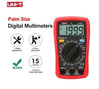 Multimetro digitale UNI-T UT33D+ UT33C+ UT33B+ UT33A+ Multimetri Palm Size Tester di resistenza voltmetro DC AC