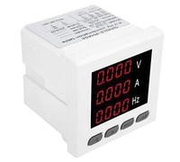 Multimetro Digitale, Voltmetro Amperometro Digitale 72-uif Monofase A V Hz Frequenzimetro Display Digitale Meter