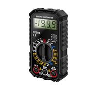 Multimetro Digitale - Voltmetro Sonde Multiple | Volt Professionista Con Morsetto | Multimetro Elettrico | 2000 Conteggi Multiimetro Voltmetro | Test Volt OHM Accessorio Di Continuità Del Diodo Amp