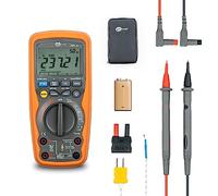 Multimetro Industriale Professionale Sonel CMM-40 - Misurazioni TRUE RMS Avanzate per Tensione, Corrente, Resistenza, Temperatura e Capacità con Protezione IP67 e Certificazione CAT