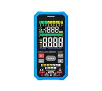 Multimetro Intelligente Auto Range True RMS NCV DC AC Tester Di Tensione Voltmetro Automatico Misurazione Della Temperatura Multimetro Digitale(120B-blue)