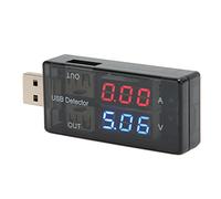 Multimetro, LCD 1 in 2 Uscite Misuratore di Potenza USB Professionale Doppio Tester USB per Tablet per Caricabatterie Auto per Fabbriche
