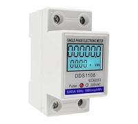 Multimetro Misuratore di potenza digitale for energia elettrica con o senza retroilluminazione KWH VAW Wattmetro monofase AC 230 V 50/60 Hz(KWH METER)