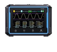 Multimetro per oscilloscopio, Generatore Di Segnale Multimetro Oscilloscopio Digitale 2C53P Con Touchscreen 3 In 1 Portatile A 2 Canali 50 MHz 250 MSa/s,per la misurazione