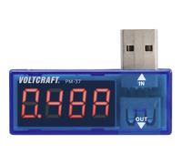 Multimetro per porta usb digitale voltcraft pm37 cat i display counts 999