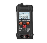 Multimetro Professionale Digitale 9999 T-RMS LCD DC AC Tester Di Tensione Corrente USB Diodo Capacità Lettura Rapida Accurata Facile(T1)