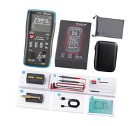 Multimetro RMS, componente di servizio elettronico, con porta carte | Dettaglio display, Officina