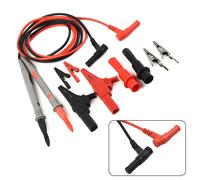 Multimetro Test Leads Alligatore Clip Multi Tester Test Cavo Kit Set 1000V Sonda