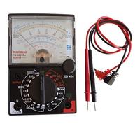 Multimetro tester analogico portatile con cavi puntali, misuratore di tensione rilevatore di corrente elettrica resistenza diodo voltmetro amperometro Ohmmetro YX-360TRN