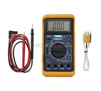 TESTER MULTIMETRO DIGITALE CON SONDA TEMPERATURA FERVI T050