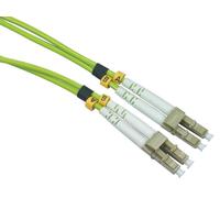 Multimode OM5 50/125µm Lc-Lc Duplex Fibra Ottico Cavo Patch, 10m - PSG92114