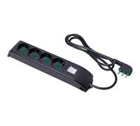 FANTON MULTIPRESA 4 PRESE BIPASSO/TEDESCHE 1,5M 3G1+INTERRUTTORE 410101