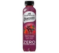 Multipack 12 bottiglie San Benedetto Succoso Zero 400Ml Frutti Rossi