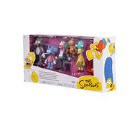 MultiPack 2,5” Krusty The Clown Show - Set Ufficiale di Figure Articolate di Krusty e Personaggi Iconici de I Simpson, Perfetto per Collezionisti e Appassionati della Serie TV