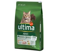 Multipack! 2 x Ultima Cat Crocchette per gatti - Adult Pollo (2 x 10)