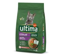 Multipack! 2 x Ultima Cat Crocchette per gatti - Sterilized Salmone & Orzo (2 x 10 kg)