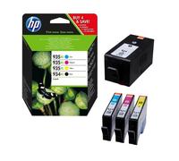 Multipack 4 Cartucce Originali HP X4E14AE 934 Bk XL 935 C M Y XL