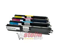 MULTIPACK 4 TONER PER XEROX PHASER 6121 MFP CARTUCCE NERO + COLORE
