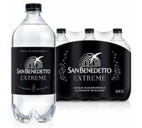 Multipack 6 bottiglie San Benedetto Acqua extreme frizzante lt. 1