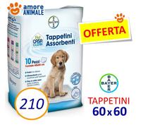 Bayer Tappetini assorbenti Pet Casa Clean 60 x 60 Multipack 30 pezzi