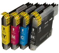 MultiPack BROTHER LC985BK, LC985C, LC985M, LC985Y - TonerPartner, nero + colore