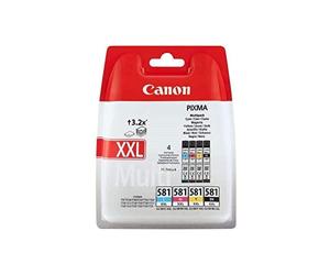 Multipack Canon CLI-581 XXL Ciano Magenta Giallo Nero - Pixma TR7550 TR8550