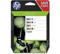 Pack Cartouche d encre HP 364 Noir + Cartouche d encre HP 364 Cyan, Magenta, Jaune