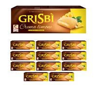Multipack da 12 Confezioni di Grisbi Lemon Cream da 150 Grammi Ciascuna Matilde