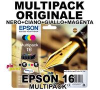 Epson Pen and crossword Multipack Penna e cruciverba 4 colori Inchiostri DURABrite Ultra 16 in confezione EasyMail Packaging
