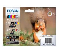 Epson Squirrel Multipack 6-colours 378XL / 478XL Claria Photo HD Ink
