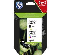 HP Confezione da 2 cartucce d'inchiostro nero/tricromia originali 302