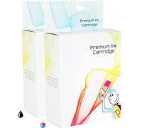 MultiPack Inchiostro HP C9351CE, C9352CE, TonerPartner, Nero + Colori