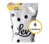 Multipack Lev Lettiera Sabbia in Gel di Silice 16 lt Super Assorbente per Gatti