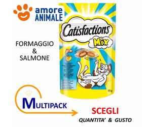 MULTIPACK Mars Snack Gatti Catisfactions - GUSTI VARI - Buste 60 grammi