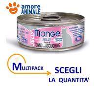 MONGE JELLY PEZZI DI TONNO CON ACCIUGHINE 80 GR.