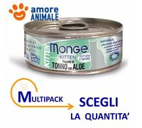 Monge - Jelly Kitten Pezzetti di Tonno con Aloe 80g