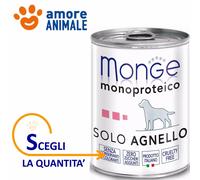 MULTIPACK Monge Dog Monoproteico 400 gr. GUSTI VARI - Cibo umido per cane cani
