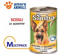 MULTIPACK Monge Simba Bocconi Cane 1230 gr. GUSTI VARI - Cibo umido per cani