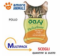 MULTIPACK Oasy Delicatesse Paté - GUSTI VARI - 85 gr. - Cibo umido per gatti