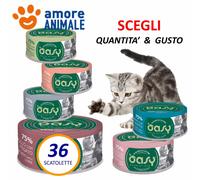 MULTIPACK Oasy Wet Cat More Love - GUSTI A SCELTA 70 gr.- Cibo umido per gatti