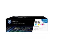 Originale HP Color LaserJet CM 2320 N MFP Toner (304A / CF 372 AM) multicolor Multipack (3 pz.), 2,800 pagine, 12.82 cent per pagina