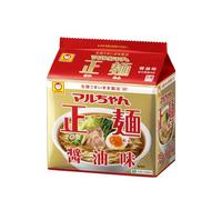 MultiPack Ramen alla Salsa di Soia (5 Pacchetti) - 525g, Maru-chan, Perfetti da gustare da soli o in compagnia